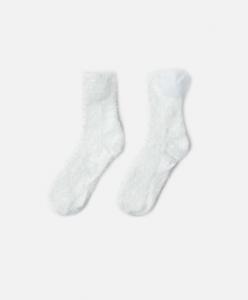 Kadife Pofuduk Çorap