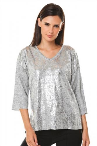 Neiva Kemeri Simli Tayt - Siyah