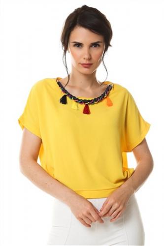 Gela Beli Jakar Yapılı Tayt - Yeşil