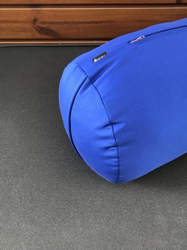 Bolster - Yoga Silindir Yastık - Sax Mavisi