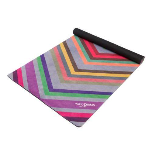 Chevron Gray - Travel Yoga Mat