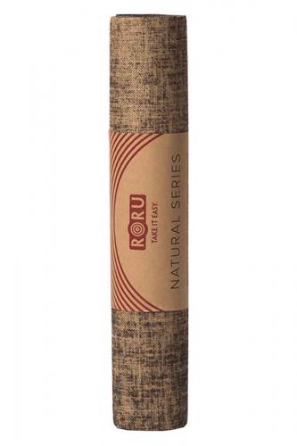 Doğal Jüt Kaplama Kahve Yoga Mat