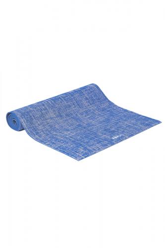 Doğal Jüt Kaplama Mavi Yoga Mat