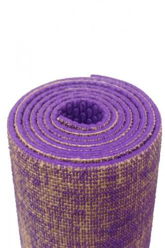 Jute Series - Purple Yoga ve Pilates Matı