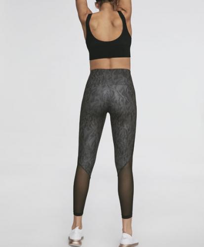 Kağıt Desenli Tayt