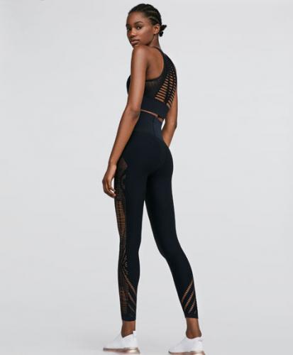 Lacivert Kısa Paça Tayt