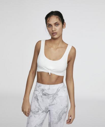 Önü Düğümlü Yoga Crop