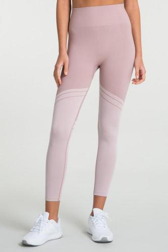 Surrey Çizgi Detaylı Tayt - Pembe