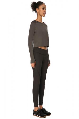 Uzun Kol Parmak Çıkışlı Shirt