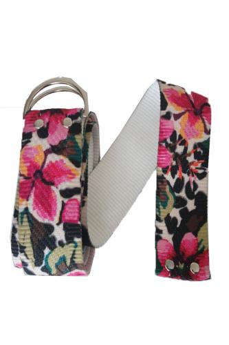 Yoga Kemeri - Çiçekli