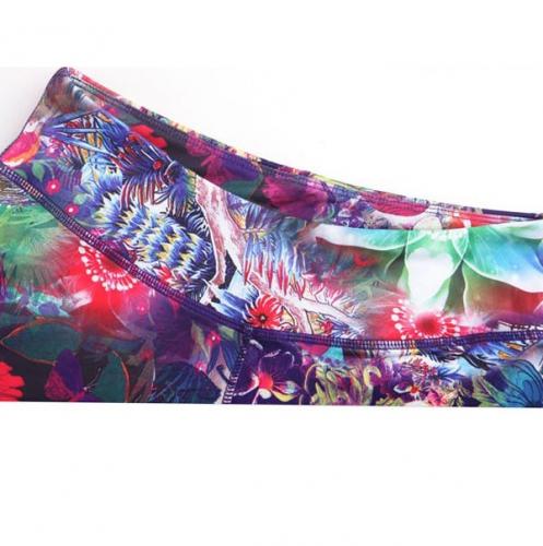 Yoga Taytı Çiçekli